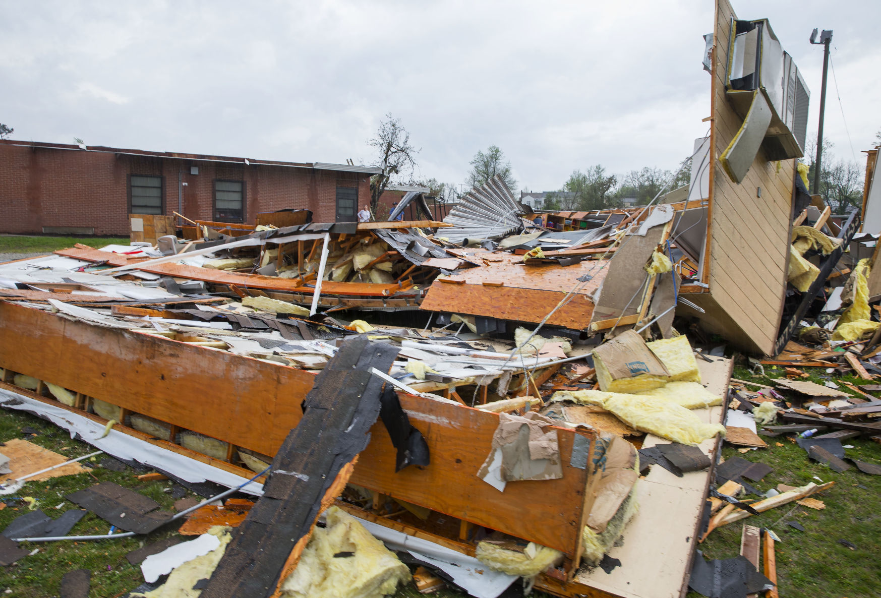 Tornado aftermath